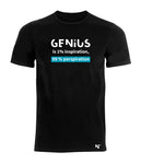 Genius is 1% inspiration, 99% perspiration