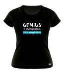 Genius is 1% inspiration, 99% perspiration